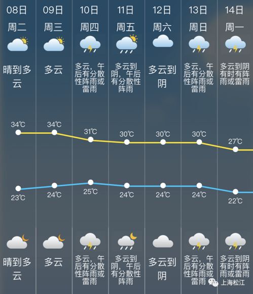 九亭镇天气预报更新通知